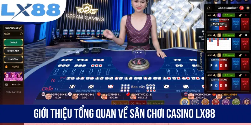 Giới thiệu tổng quan về sân chơi casino LX88